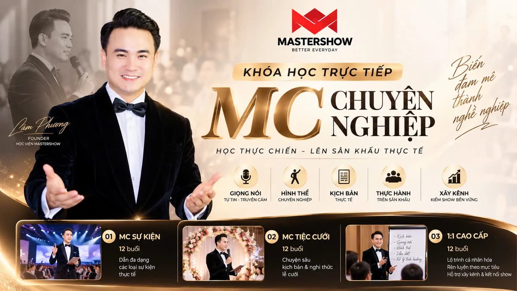Khóa Học MC Trực Tiếp